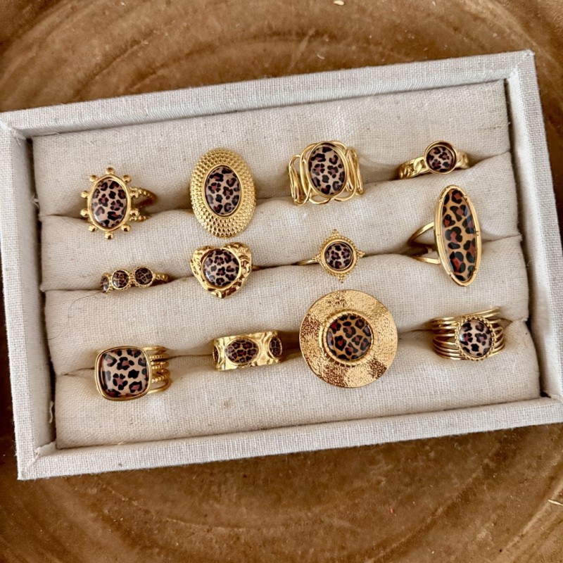BAGUES LEOPARD
