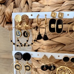 BOUCLES / NOIR&DORÉ