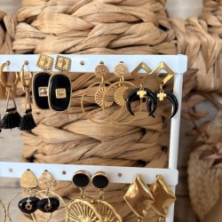 BOUCLES / NOIR&DORÉ