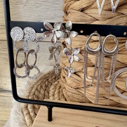 BOUCLES/ ARGENTÉ/A CHOISIR