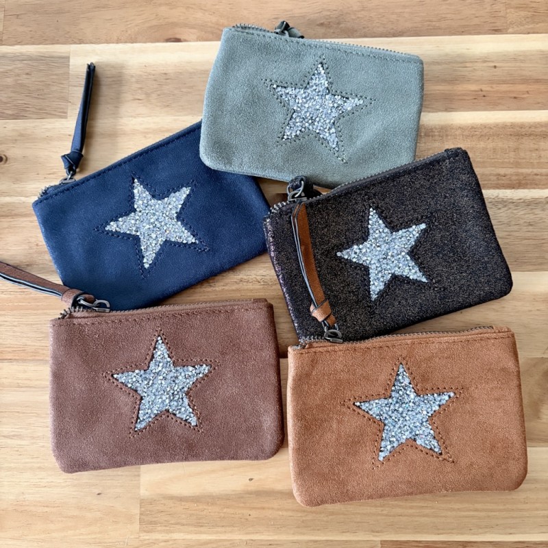 PORTE MONNAIE ETOILE STRASS