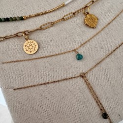 COLLIERS THEME VERT&DORÉ