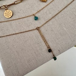 COLLIERS THEME VERT&DORÉ