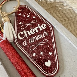 DUO STYLO+PORTE CLÉ PAILLETTES