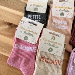CHAUSSETTES A PAILLETTES