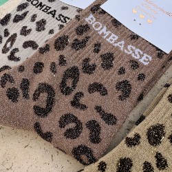 CHAUSSETTES BOMBASSE & LÉOPARD
