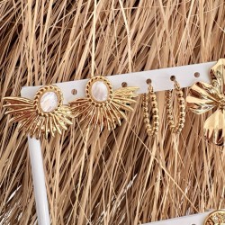 BOUCLES DORÉES&BLANCHES