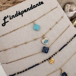 COLLIERS THEME BLEU &DORÉ