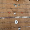 BRACELEST CHEVILLES/ARGENTÉ