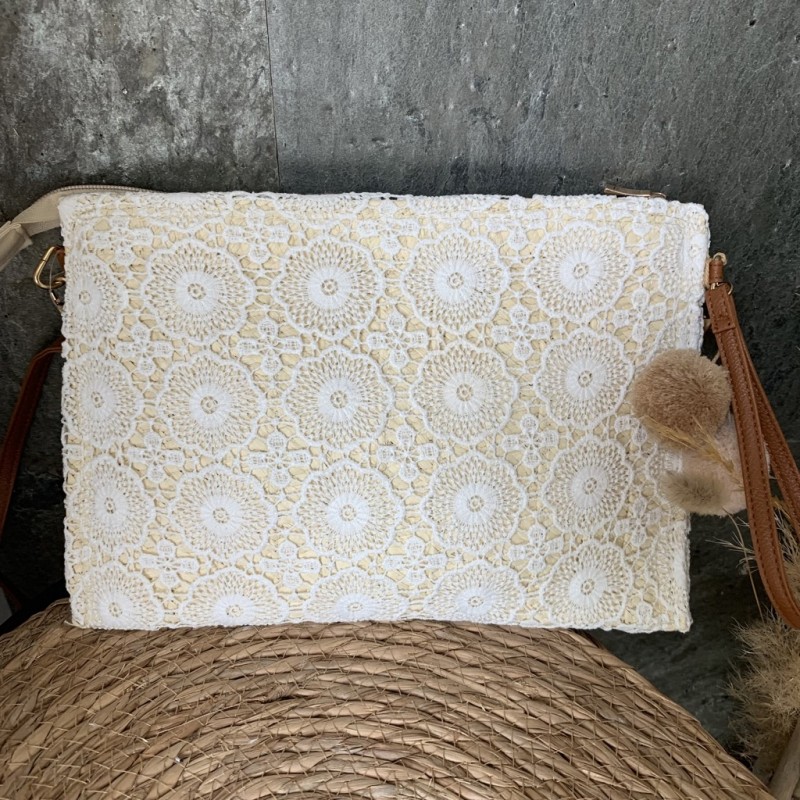 SAC POCHETTE DENTELLE