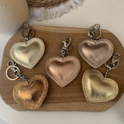 PORTE CLÉ COEUR BRILLANT