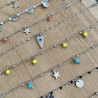 BRACELET CHEVILLE/ ARGENTÉ