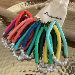 BRACELETS PERLES D'EAU DOUCE