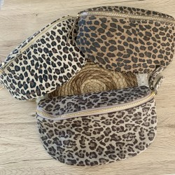 BANANE LEOPARD CUIR