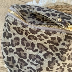 BANANE LEOPARD CUIR