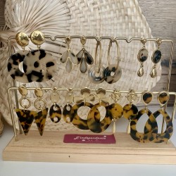 BOUCLES LEOPARD