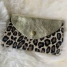 PORTES MONNAIES LEOPARD & BRILLANT