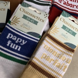 CHAUSSETTES HOMME A MESSAGE