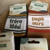 CHAUSSETTES HOMME A MESSAGE