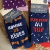 CHAUSSETTES A MESSAGE "SPECIAL FAMILLE"