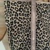 CABAS LEOPARD TISSUS & CUIR