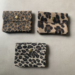 PORTES MONNAIES LEOPARD