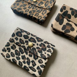 PORTES MONNAIES LEOPARD