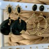 BOUCLES / NOIR&DORÉ