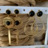 BOUCLES / NOIR&DORÉ