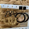 BOUCLES / NOIR&DORÉ