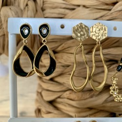 BOUCLES / NOIR&DORÉ