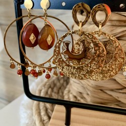 BOUCLES DORÉES A CHOISIR
