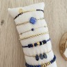 BRACELETS/  BLEU & DORÉ