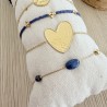 BRACELETS/  BLEU & DORÉ
