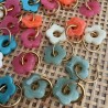 BOUCLES FLEURS PRINTANIÈRES