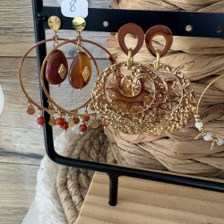 BOUCLES DORÉES A CHOISIR