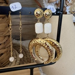 BOUCLES DORÉES A CHOISIR