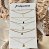 COLLIER DOUBLE RANG A CHOSIR