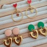 BOUCLES WHITH COEURS