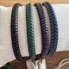 BRACELETS TRÉSSÉS CUIR