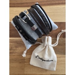 BRACELETS MULTI CUIR