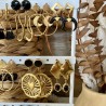 BOUCLES thème noir&doré