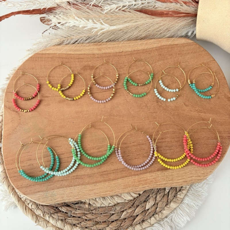 CRÉOLES COLORÉES