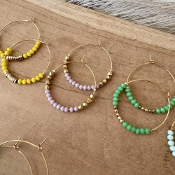 CRÉOLES COLORÉES