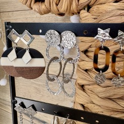 BOUCLES/ ARGENTÉ A CHOISIR