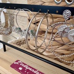 BOUCLES/ ARGENTÉ A CHOISIR