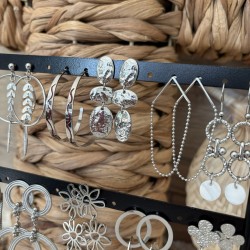 BOUCLES/ ARGENTÉ/A CHOISIR