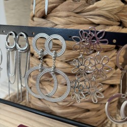 BOUCLES/ ARGENTÉ/A CHOISIR