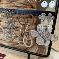 BOUCLES/ ARGENTÉ/A CHOISIR