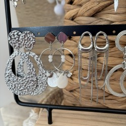BOUCLES/ ARGENTÉ/A CHOISIR